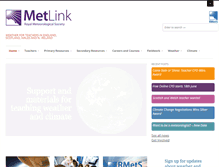 Tablet Screenshot of metlink.org